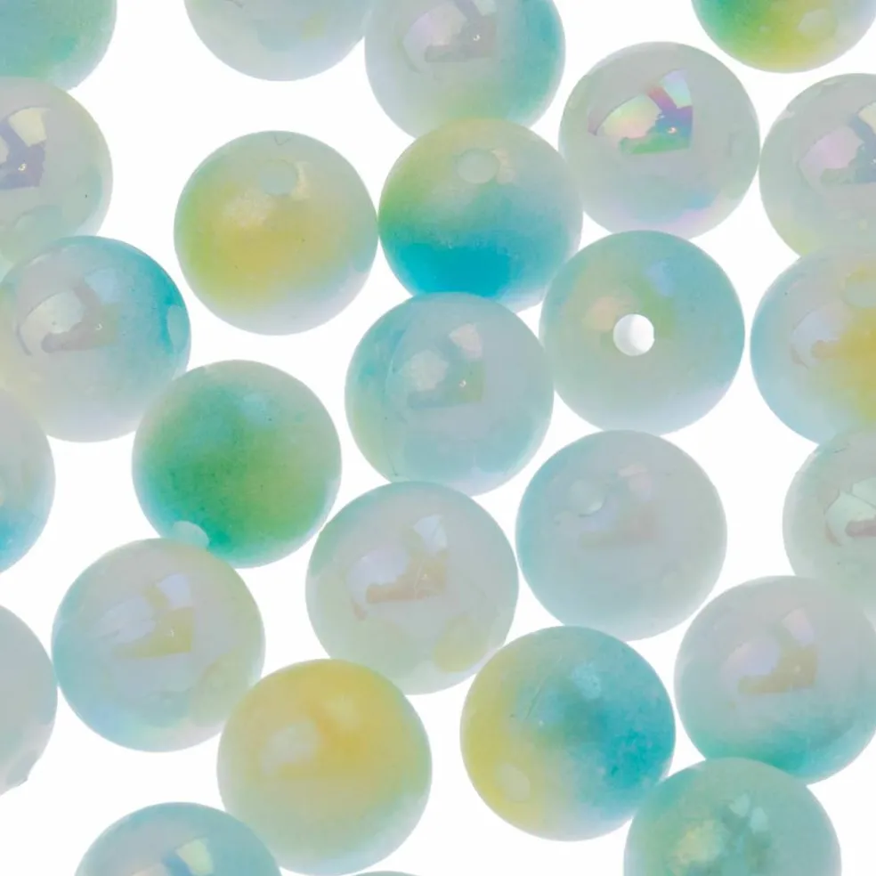 9.8mm Iridescent Round Resin Beads, 265ct. by Bead Landing™