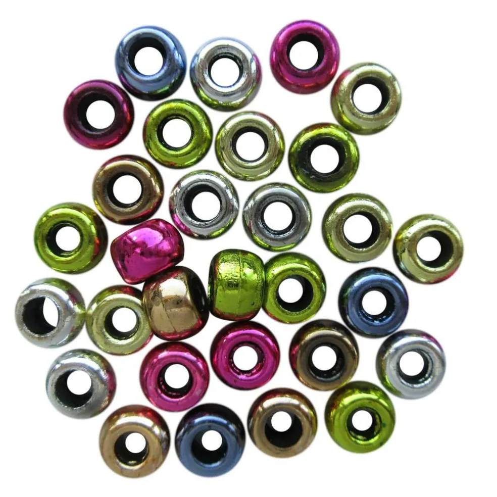 9mm Metallic Pony Beads by Creatology™