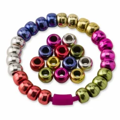 9mm Metallic Pony Beads by Creatology™