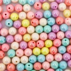 11mm Pastel Mix Acrylic Round Beads, 150ct. by Bead Landing™