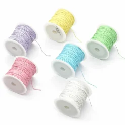 1mm Pastel Waxed Cording Pack by Creatologyâ„¢