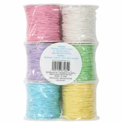 1mm Pastel Waxed Cording Pack by Creatology™