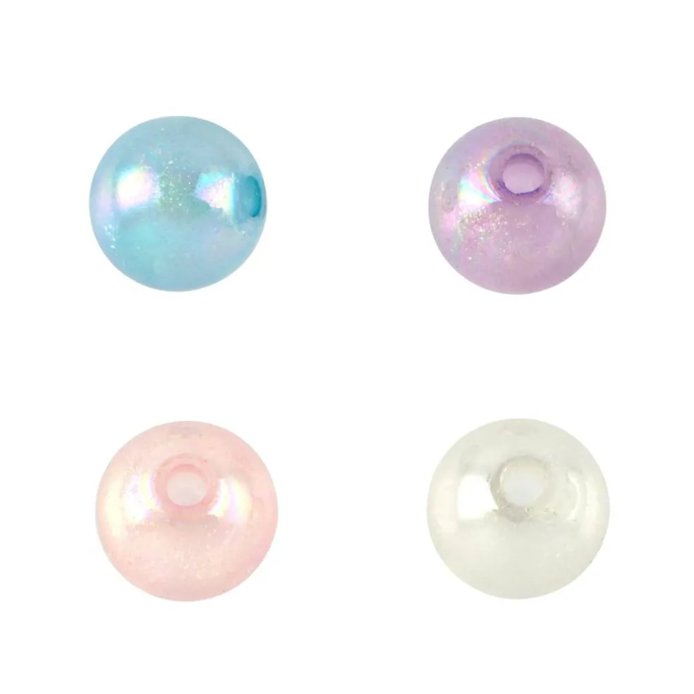 9.5mm Pearl Mix Plastic Beads, 300ct. by Bead Landing™