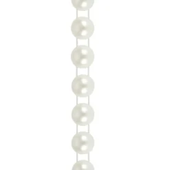 10mm Round Flatback Plastic Pearl Bead Garland, 50ft. by Bead Landing™