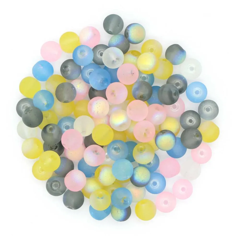 8mm Round Glass Craft Beads, 120ct. by Bead Landing™