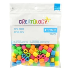 10mm x 12mm Pony Beads, 100ct. by Creatologyâ„¢