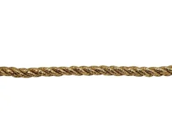 4mm x 25 Yards Metallic Gold Rope Trim Pack of 5 Spools