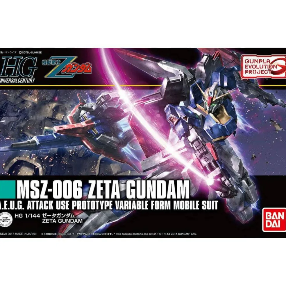 Mobile Suit Gundam MSZ-006 Zeta Gundam HG 1/144 Model Kit