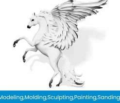 Modeling Clay for Adult Arts & Crafts Projects (White)