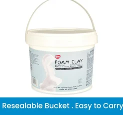 Modeling Clay for Adult Arts & Crafts Projects (White)