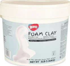 Modeling Clay for Adult Arts & Crafts Projects (White)