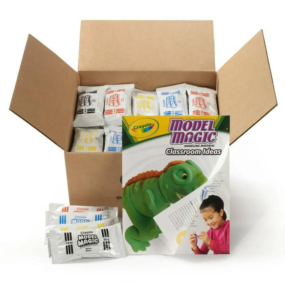 Model Magic® Modeling Material Primary Colors Classpack®, Assorted Colors, 1 oz, Pack of 75