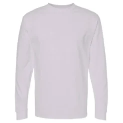 M&O Men's Gold Soft Touch Long Sleeve T-Shirt, Blank Tee for Vinyl Printing & DIY Projects