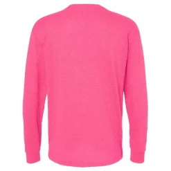 M&O Men's Gold Soft Touch Long Sleeve T-Shirt, Blank Tee for Vinyl Printing & DIY Projects
