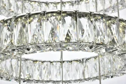 Monroe Integrated LED chip light Chrome Chandelier Clear Royal Cut Crystal