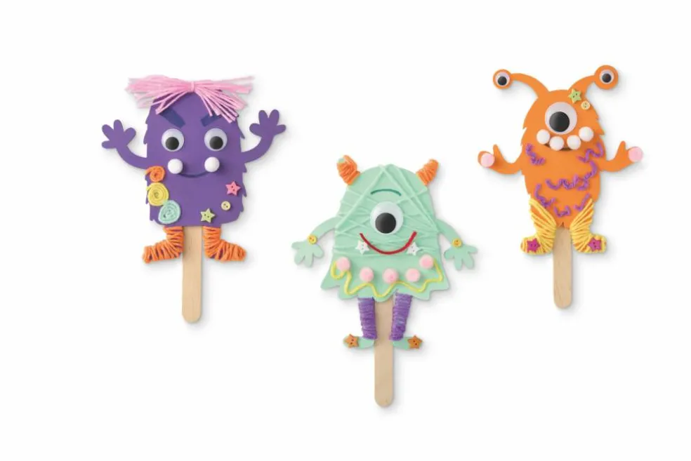 Monster Puppet Foam Craft Kit by Creatology™