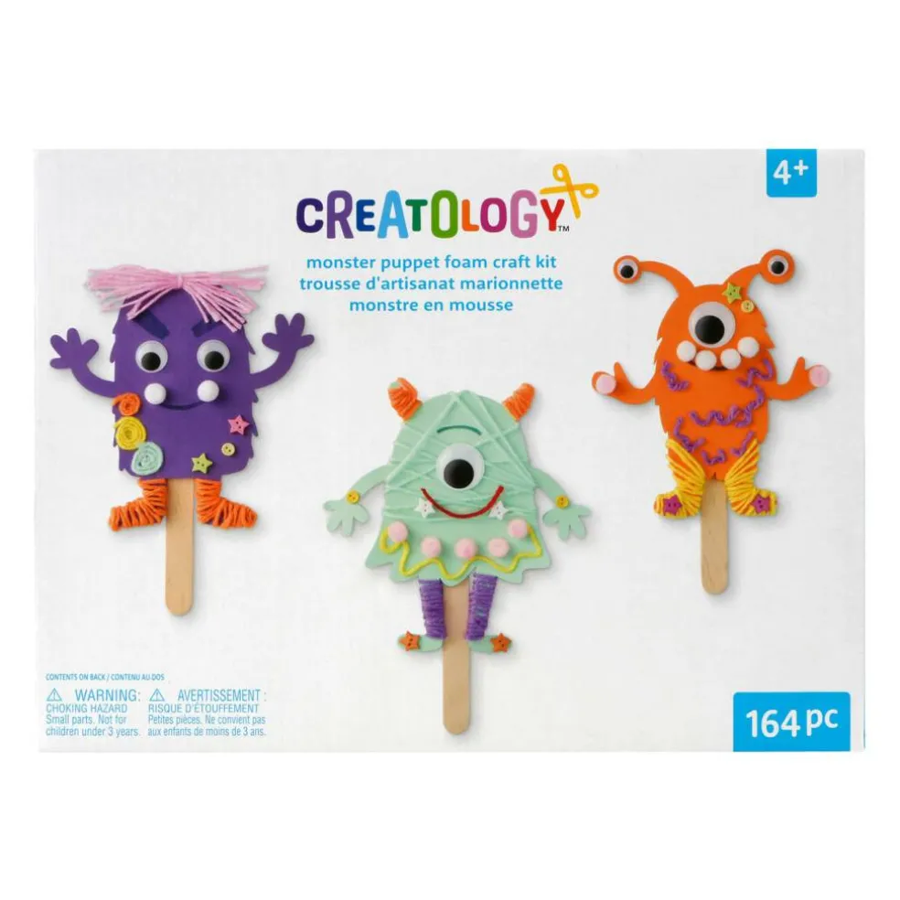 Monster Puppet Foam Craft Kit by Creatology™