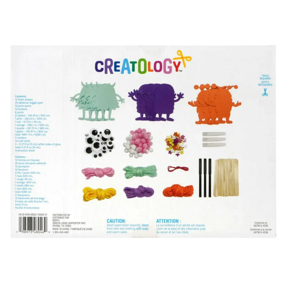 Monster Puppet Foam Craft Kit by Creatology™