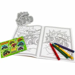 Monster Trucks Fun Pack Mini Color & Activity Set
