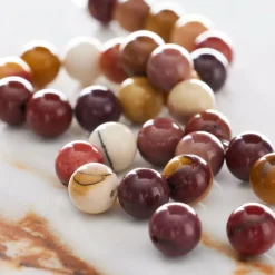 Mookaite Round Beads by Bead Landing™, 8mm