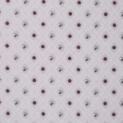 Mook Fabrics Little Red Fox Paw Flannel Fabric [43 in. Wide] - By The Yard
