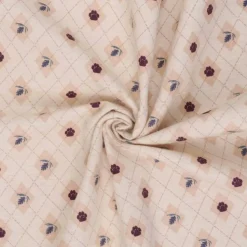 Mook Fabrics Little Red Fox Paw Flannel Fabric [43 in. Wide] - By The Yard
