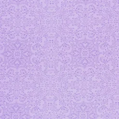 Mook Fabrics Paisley Swirl Lilac Flannel Fabric [108in. Wide] - By The Yard