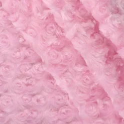 Mook Fabrics Plush Rose Minky Fleece Fabric [60in. Wide] - By The Yard