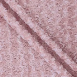 Mook Fabrics Plush Rose Minky Fleece Fabric [60in. Wide] - By The Yard