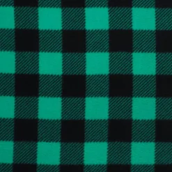 Mook Fabrics Polar Fleece Buffalo Plaid Stripe Fabric [60 in. Wide] - By The Yard