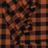 Mook Fabrics Small Buffalo Yarn Dyed Hunter Flannel Fabric [58in. Wide] - By The Yard