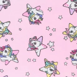 Mook Fabrics Unicorn Star Soft Velour Fleece Fabric [63in. Wide] - By The Yard