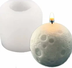 Moon shape Candle Silicone Molds