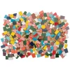 Mosaic Mercantile Crafter’s Cut Ceramic Mosaic Tiles - Irregular Shapes, 3 lb