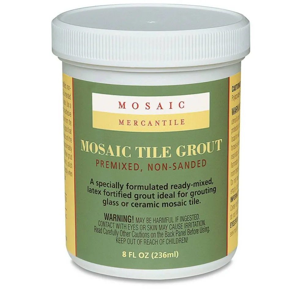 Mosaic Mercantile Pre-mixed Tile Grout - 8 oz, White