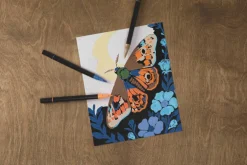 Moths Paint Marker-by-Number Kit by Artist's Loft®