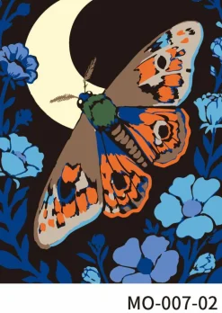 Moths Paint Marker-by-Number Kit by Artist's Loft®