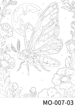 Moths Paint Marker-by-Number Kit by Artist's Loft®