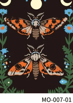 Moths Paint Marker-by-Number Kit by Artist's Loft®