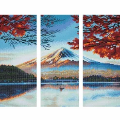 Mount Fuji 3-Panel Diamond Art Kit by Make MarketĀ®