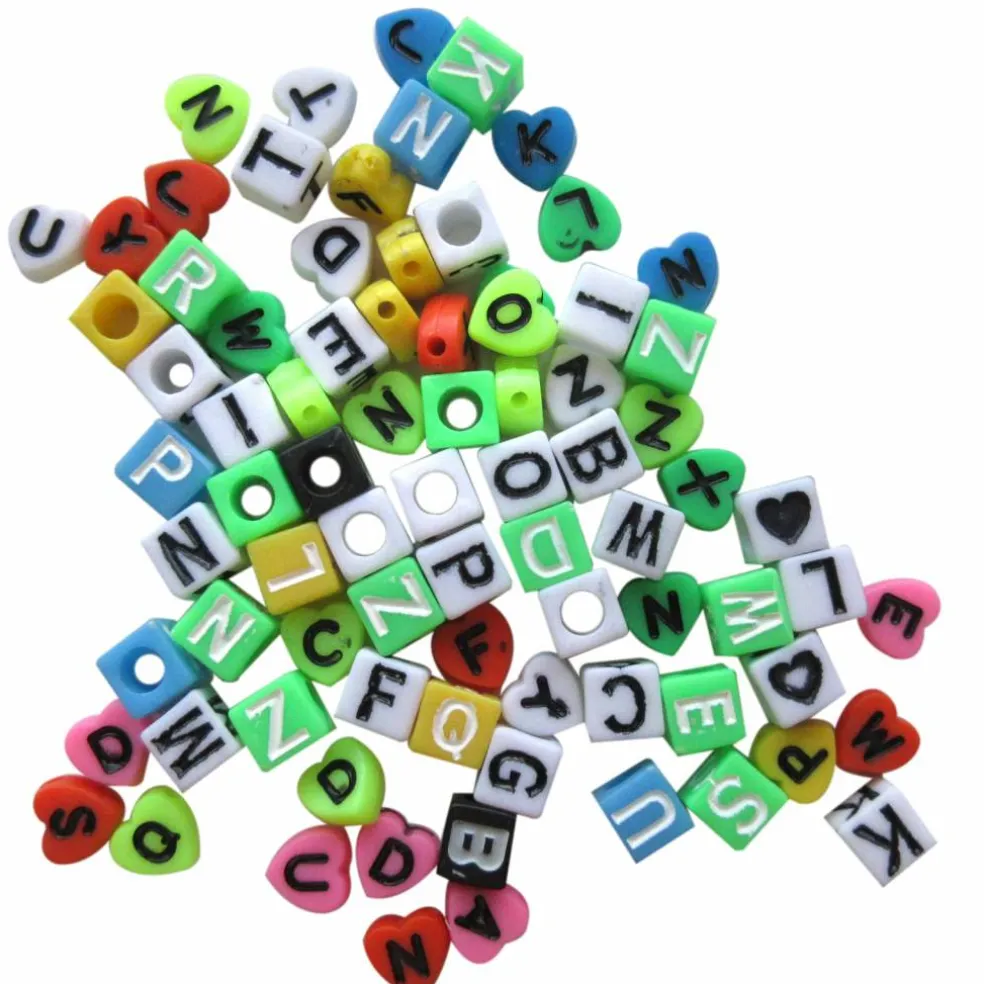 Multicolor Alphabet Beads by Creatology™