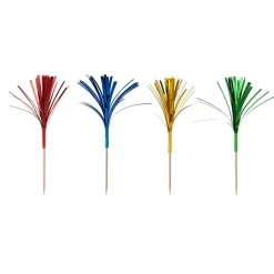 Multicolor Burst Cupcake Toppers, 12ct. by Makery™