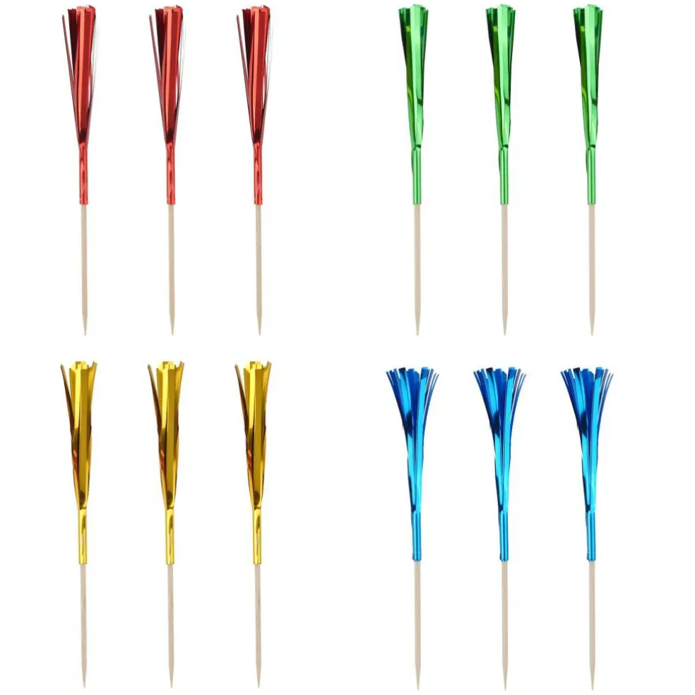 Multicolor Burst Cupcake Toppers, 12ct. by Makery™