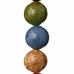 Multicolor Ceramic Round Beads, 24mm by Bead Landingâ„¢