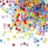 Multicolor Crackle Acrylic Round Beads, 7.5mm by Bead Landing™