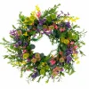 30'' Multicolored Eucalyptus Floral Spring Wreath