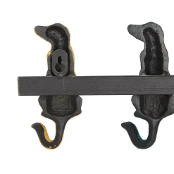 Multi Colored Metal Farmhouse Wall Hook, 5
