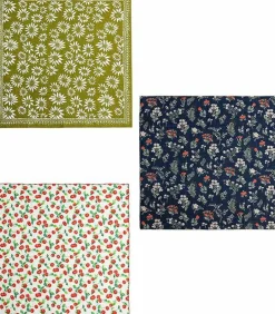 Multicolored 22''x22'' Cotton Bandana for Women and Men Multi-purpose Headband Hair Scarf Protective Coverage