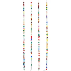 Multicolor Faceted Glass Round Beads, 2.8mm by Bead Landing™