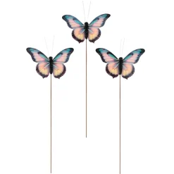Multicolor Feather Butterflies, 3ct. by Ashland®